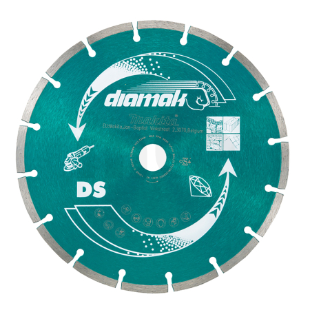 Makita - kotouč řezný diamantový segmentový Diamak115x22.23mm D-80070