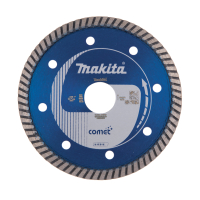 Makita - kotouč řezný diamantový Comet Turbo 115x22.23mm B-12980