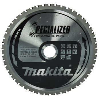 Makita - kotouč pilový sendvičové panely SPECIALIZED 235x2.2x30mm 50Z = old B-17675 B-33582