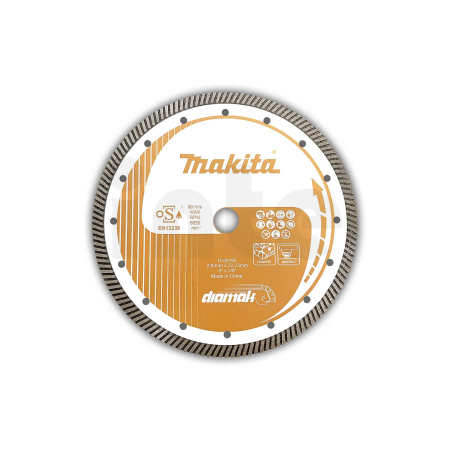 Makita - kotouč řezný diamantový Diamak Turbo 230x22.23mm D-80195