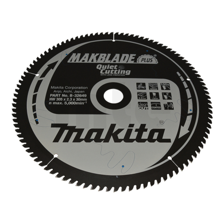 Makita - kotouč pilový dřevo MAKBLADEplus 305x2.3x30mm 100Z = old B-08816 B-32649