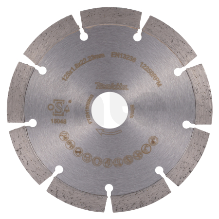 Makita - kotouč řezný diamantový segmentový Diamak 125x22.23mm D-80086
