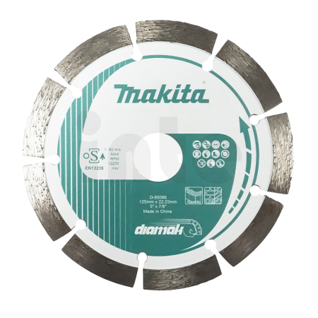 Makita - kotouč řezný diamantový segmentový Diamak 125x22.23mm, 10ks D-80086-10