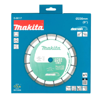 Makita - kotouč řezný diamantový segmentový Diamak 230x22.23mm D-80117