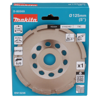Makita - kotouč brusný diamantový 125x5x22.23mm D-80569