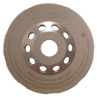Makita - kotouč brusný diamantový dvousegmentový 125x22.23mm D-80606