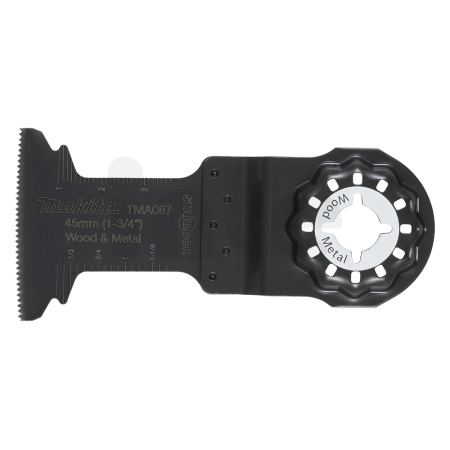Makita - pilový list rovný 45x45mm BiM TMA087 Starlock (i pro O.I.S.) E-25448