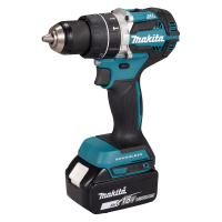Makita - Aku bezuhlíkový příklepový šroubovák Li-ion LXT 18V 3,0 Ah,Makpac DHP484RFJ
