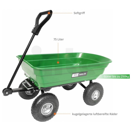 GÜDE ZAHRADNÍ VOZÍK GGW 250 94336