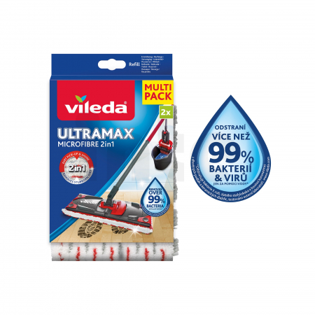 Vileda Ultramax Microfibre 2v1 náhrada - 2 ks