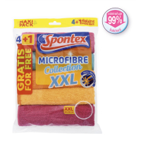 Spontex Mikroutěrka XXL 4+1