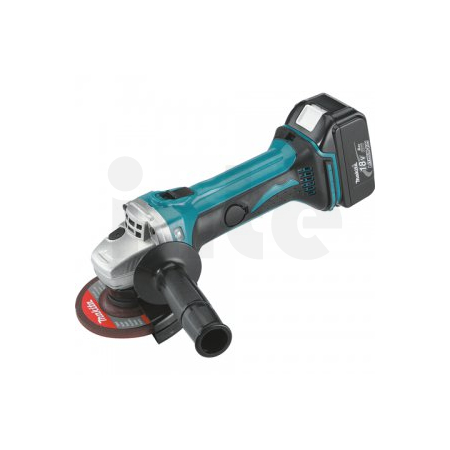 MAKITA Aku úhlová bruska 115mm Li-ion LXT 18V/5,0Ah,Makpac DGA452RTJ