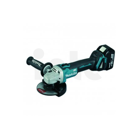 Makita - Aku úhlová bruska 125mm Li-ion LXT 18V/5,0Ah,Makpac DGA506RTJ