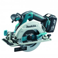 Makita - Aku bezuhlíková okružní pila Li-ion LXT 18V/5,0Ah ,Makpac DHS680RTJ