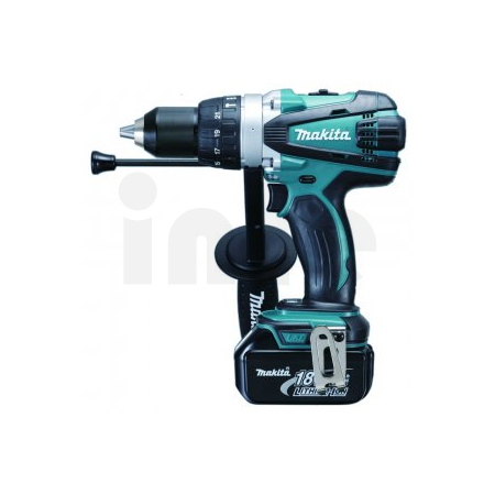 Makita - Aku příklepový šroubovák Li-ion LXT 18V/5,0 Ah,Makpac DHP458RTJ