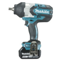 Makita - Aku rázový utahovák 1/2" Li-ion LXT 18V/5,0Ah DTW1002RTJ