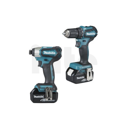 MAKITA Aku sada DDF483+DTD155 Li-ion LXT 18V/3,0Ah DLX2220