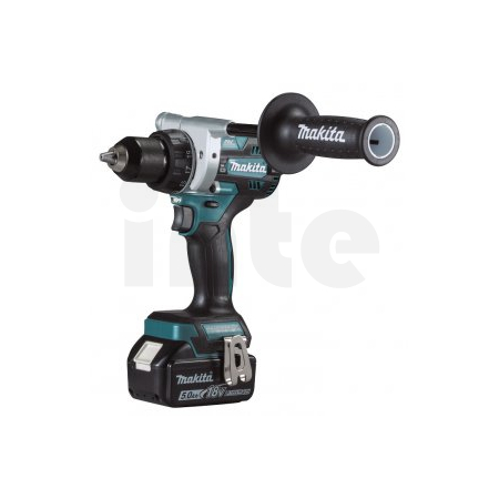 MAKITA Aku bezuhlíkový šroubovák Li-ion LXT 18V 5,0 Ah,Makpac DDF486RTJ