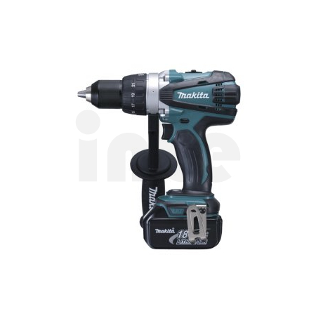 Makita - Aku vrtací šroubovák Li-ion LXT 3xaku 18V 3,0 Ah,Makpac DDF458RF3J