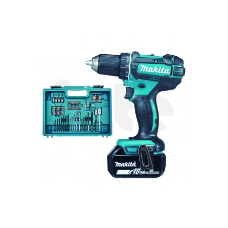 Makita - Aku vrtací šroubovák s příslušenstvím Li-ion LXT 18V/3,0 Ah DDF482RFX1