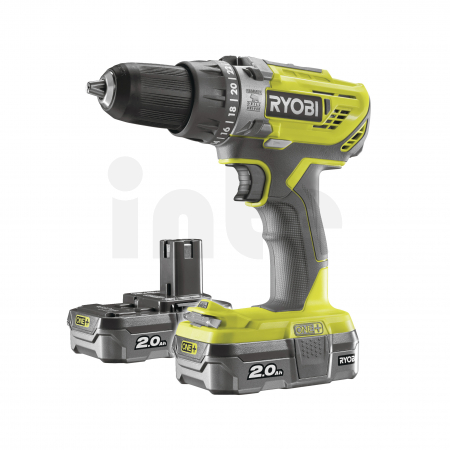 RYOBI R18PD3 18V Akumulátorová příklepová vrtačka (2x2.0Ah) 5133003342