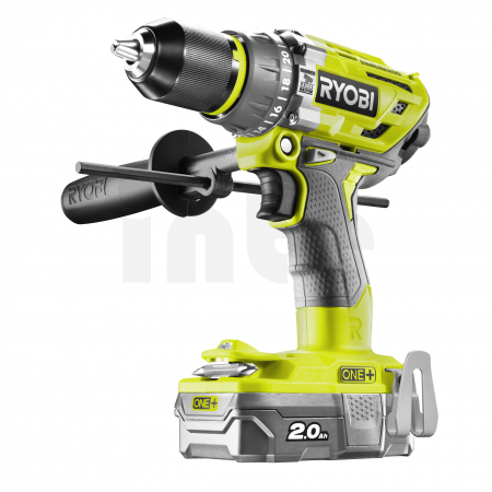 RYOBI R18PD7 18V Bezuhlíková příklepová vrtačka (2x2.0Ah) 5133004295