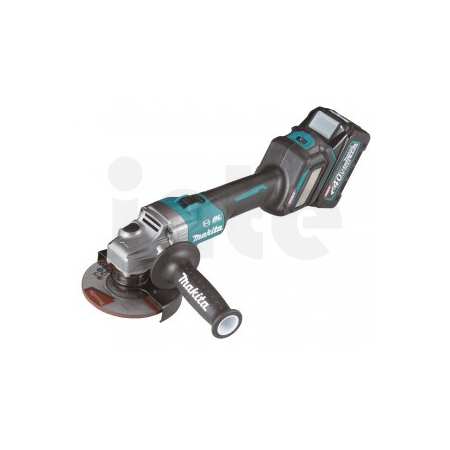 MAKITA Aku úhlová bruska s regulací 125mm Li-ion XGT 40V/4,0Ah GA023GM201