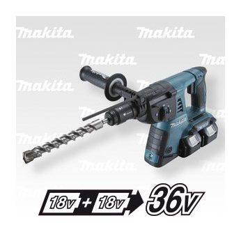 MAKITA Aku kladivo s výměnným sklíčidlem Li-ion LXT 2x18V/5,0Ah DHR264PT4