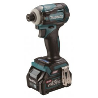 MAKITA Aku rázový šroubovák 1/4Li-ion XGT 40V/4,0Ah" TD001GM201