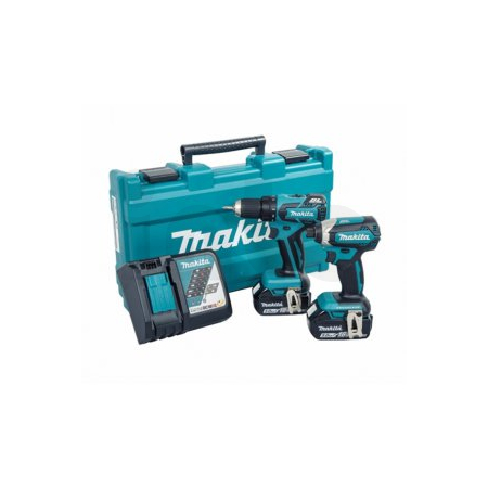 MAKITA Aku sada DDF459+DTD153 Li-ion LXT 18V DLX2172T