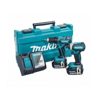 MAKITA Aku sada DDF459+DTD153 Li-ion LXT 18V DLX2172T