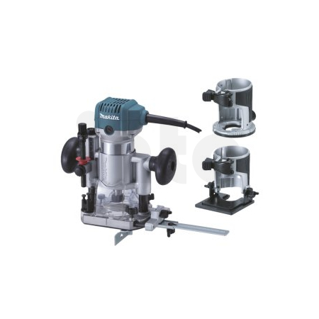 MAKITA Kombinovaná frézka s příslušenstvím 700W,Makpac RT0700CX2J