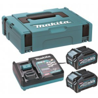 MAKITA sada Li-ion XGT 40V 2ksBL4040+1ksDC40RA+1ksMakpac 191J97-1