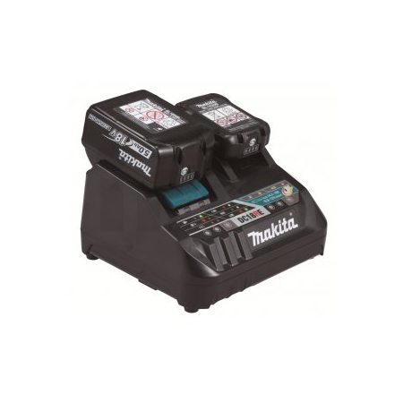 Makita - nabíječka Li-ion 1xLXT+ 1xCXT DC18RE 12/18V pro rychlé nabíjení 198720-9