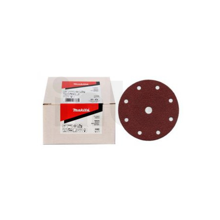 Makita - papír brusný suchý zip 150mm 6 děr K180, 50ks P-37611