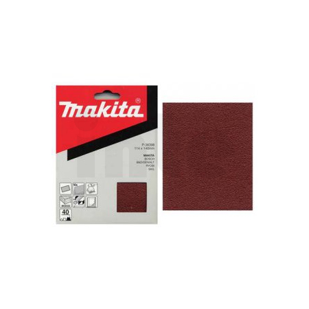 Makita - papír brusný 114x140mm K80, 10ks P-36407