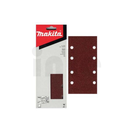 Makita - papír brusný suchý zip 93x185mm 8 děr K40, 10ks P-31871