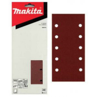Makita - papír brusný suchý zip 115x229mm 10 děr K120, 10ks = old P-02216 P-33211