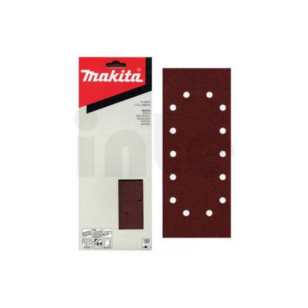 Makita - papír brusný 115x280mm 14 děr K120, 10ks = old P-02135 P-33043