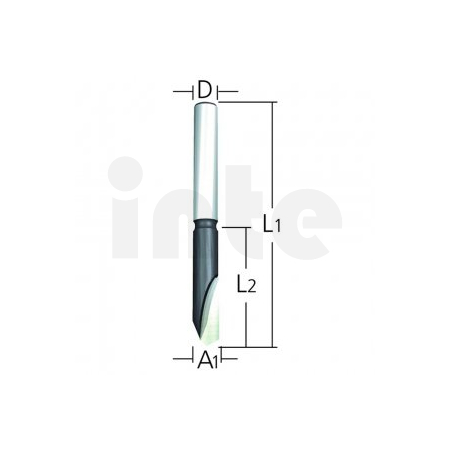Makita - fréza na hliník stopka 6 mm,65/18 mm D-16988