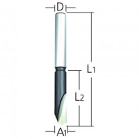 Makita - fréza na hliník stopka 6 mm,65/18 mm D-16988