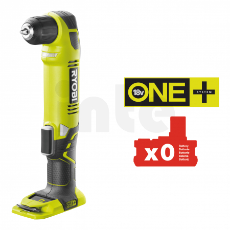 RYOBI RAD1801 18V Akumulátorová pravoúhlá vrtačka 5133001166