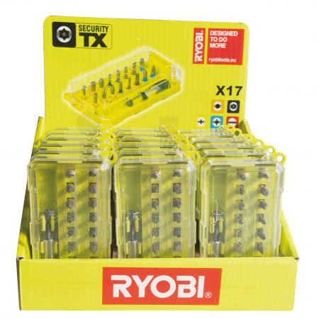 RYOBI RAK17SDC 17ks sada šroubovacích bitů 5132002682