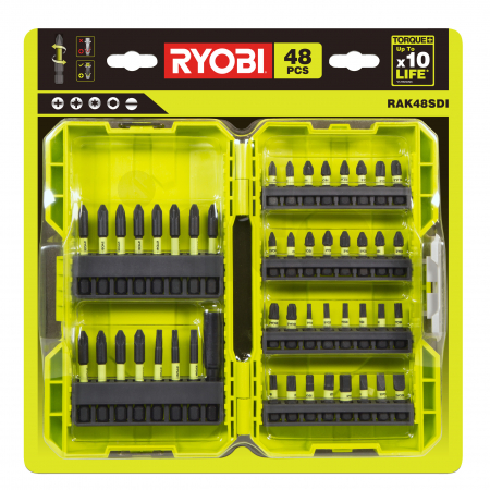 RYOBI RAK48SDI 48ks sada rázových bitů Torque+ 5132003791