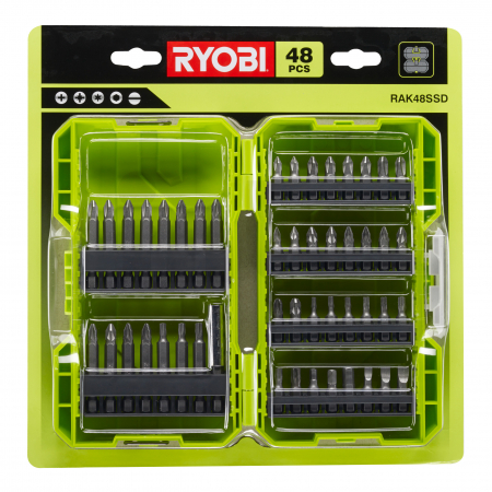 RYOBI RAK48SSD 48ks sada šroubovacích bitů 5132003301