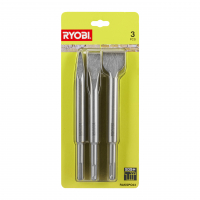 RYOBI RAKSPC03 3ks sada SDS+ sekáčů 5132004836