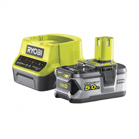 RYOBI RC18120-150 18V Sada akumulátoru 5.0Ah s nabíječkou 5133003366