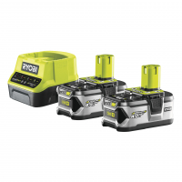 RYOBI RC18120-240 18V Sada akumulátoru s nabíječkou (2x4.0Ah) 5133003363