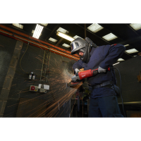 MILWAUKEE 2400 W úhlová bruska s brzdou, bezpečnostní spojkou a AVS 4933471464