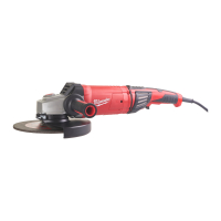 MILWAUKEE 2400 W velká úhlová bruska s AVS 4933471465